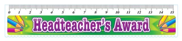 Headteachers Award' Ruler - School Merit Stickers