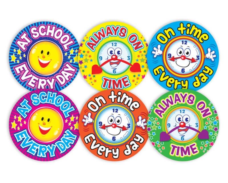 On Time Multipack - School Merit Stickers