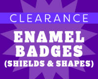Enamel Shield & Shape Badges