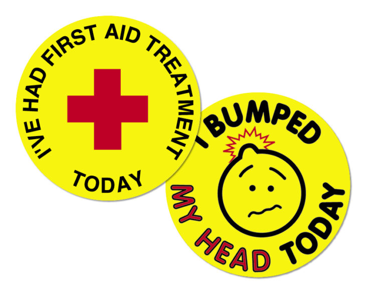 First Aid Stickers School Merit Stickers