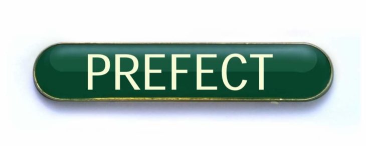 Prefect Badge Green (Pack Of 5) - School Merit Stickers