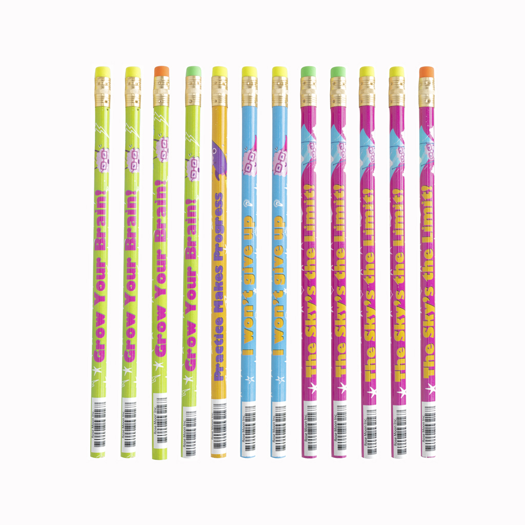 Growth Mindset Pencils