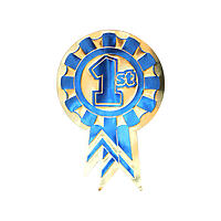 Rosette sticker 1st
