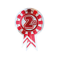 Rosette sticker 2nd