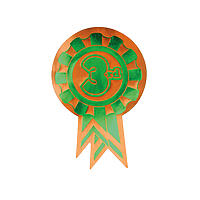 Rosette sticker 3rd