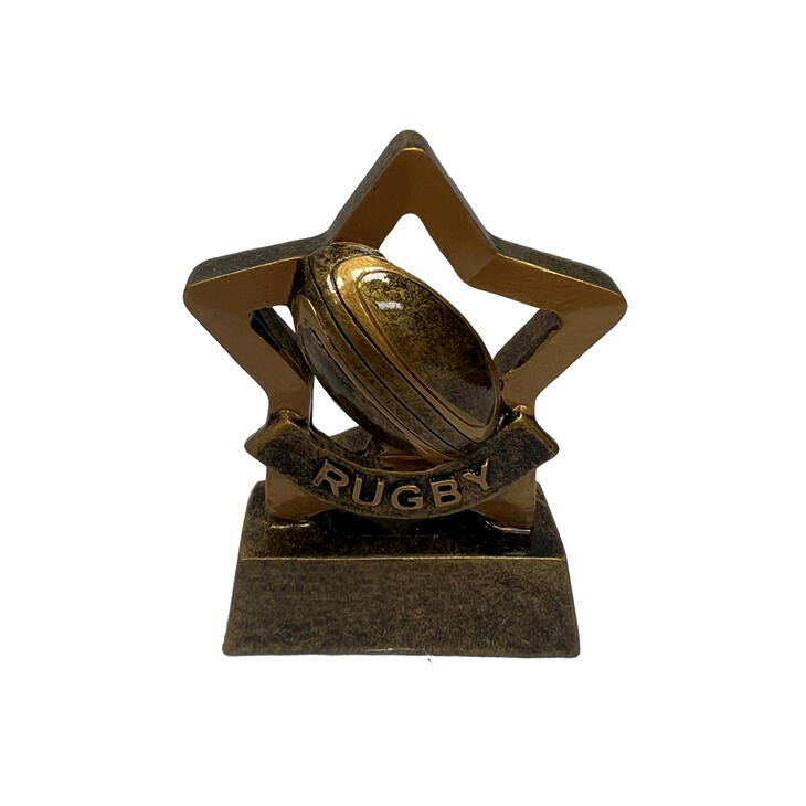 Rugby Mini Star Trophy - School Merit Stickers