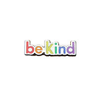 'be kind' badge (pack of 5)