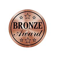 Bronze Printed Stickers