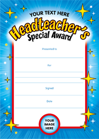 Headteacher's Special Award (portrait)