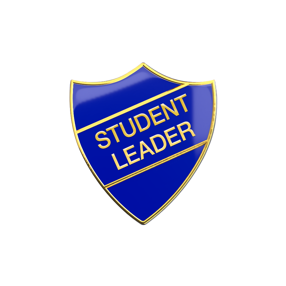 Student Leader Sticker Student Leader Enamel Badge (Pack Of 5) - School Merit Stickers