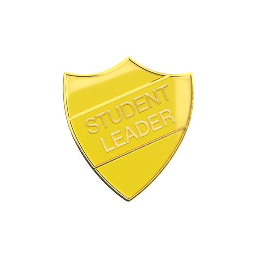 Student Leader Sticker Student Leader Enamel Badge (Pack Of 5) - School Merit Stickers