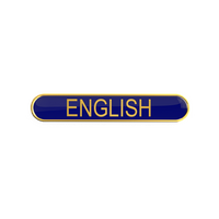 ENGLISH bar badge (pack of 5)