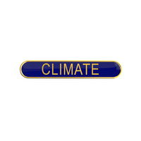 CLIMATE bar badge (pack of 5)