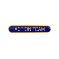 ACTION TEAM bar badge (pack of 5)