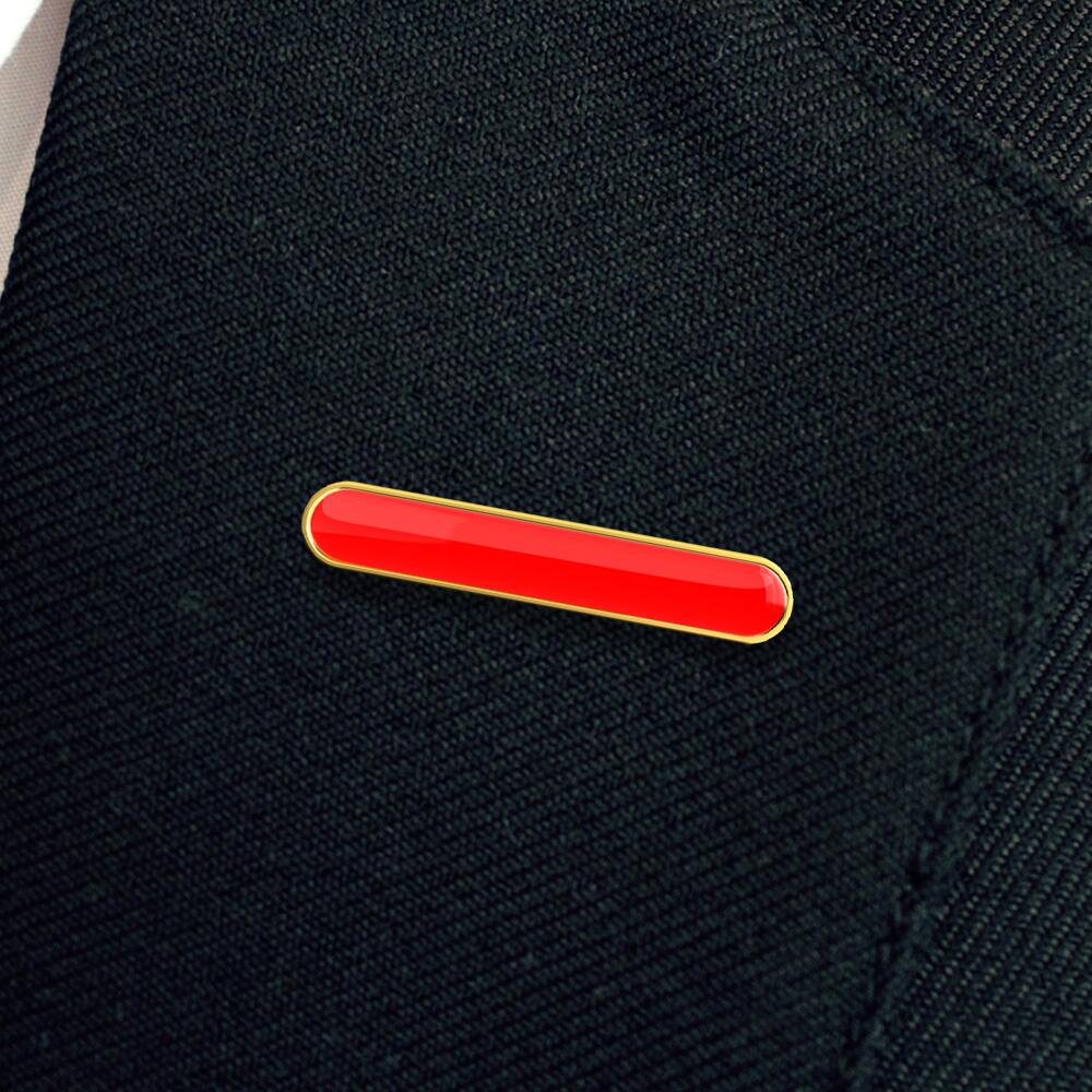 PLAIN BAR enamel badge (pack of 5) - Image 3