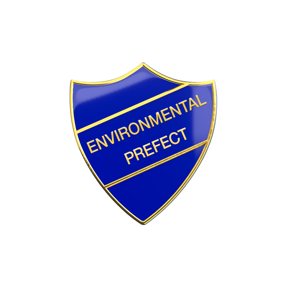 ENVIRONMENTAL PREFECT shield badge (Pack of 5)