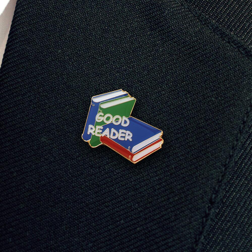 Good Reader Badge (Pack Of 5) - School Merit Stickers